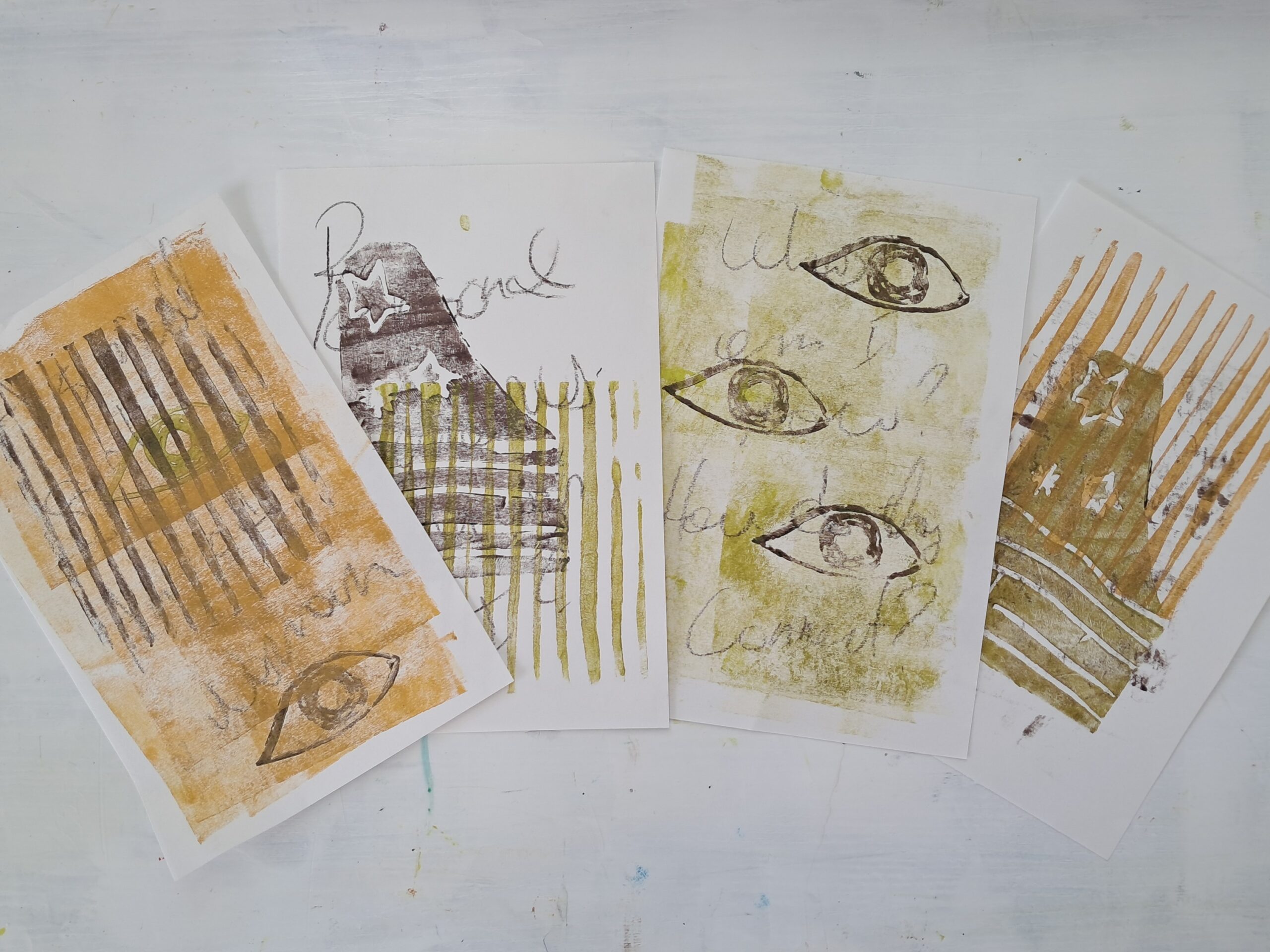 Following the Thread: test prints - Shiny Designs